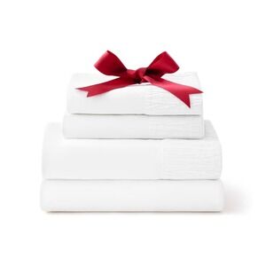 Bedsure King Size Sheets Set 4 Pieces Soft Breathable Hotel Luxury Bedding